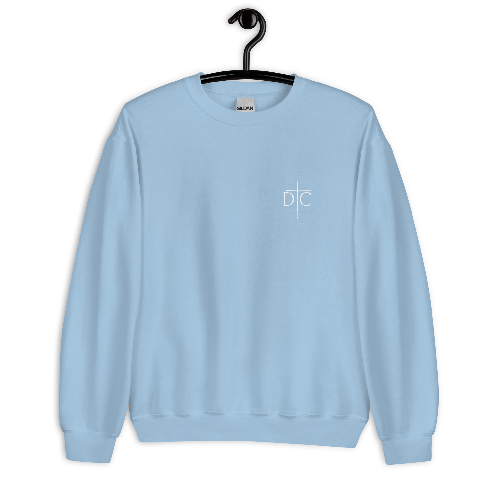 Pray Wait Trust - Sky Blue Sweatshirt
