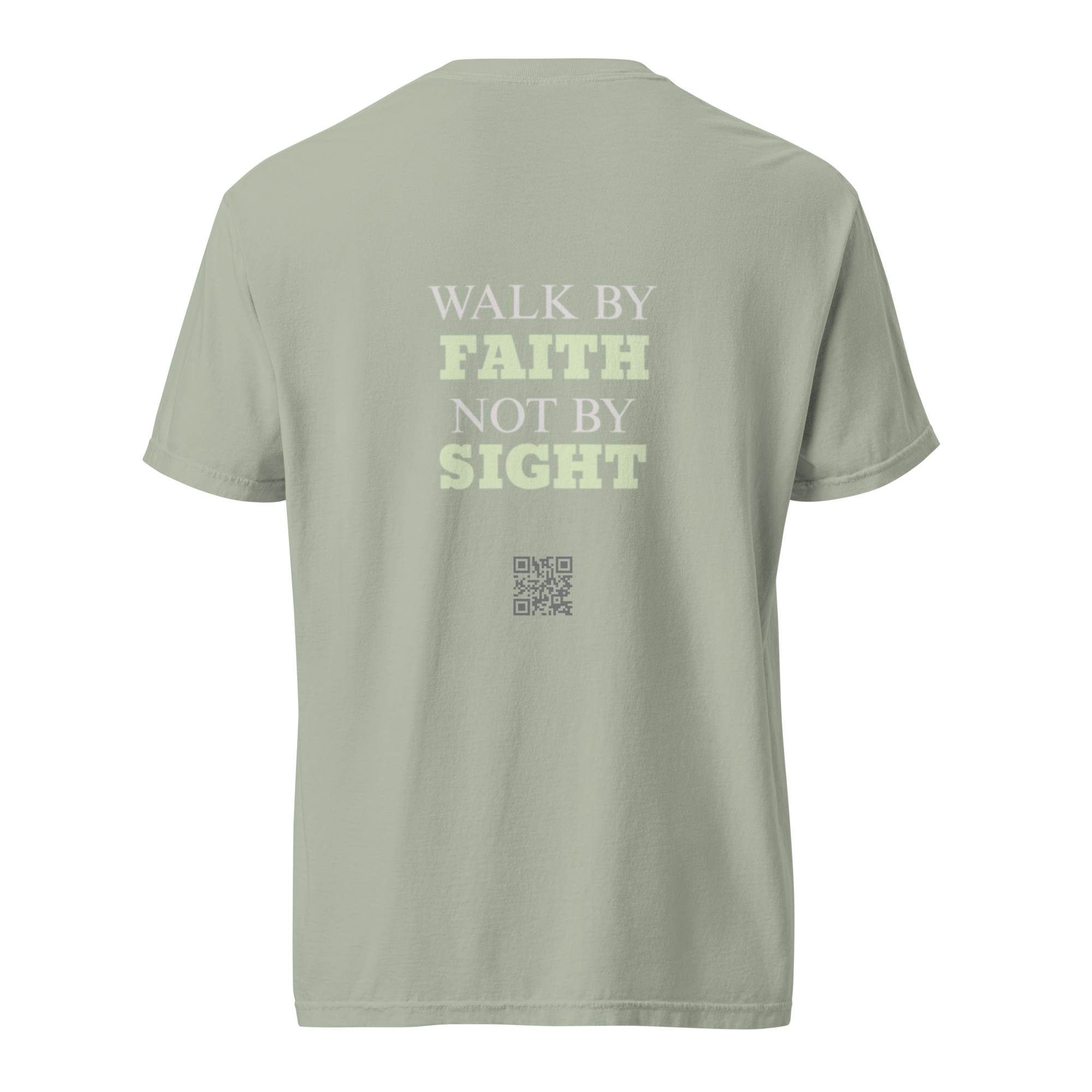 Faith not Sight - Mint Tshirt