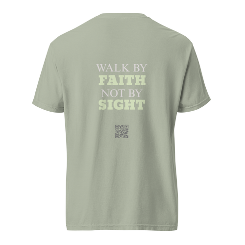 Faith not Sight - Mint Tshirt