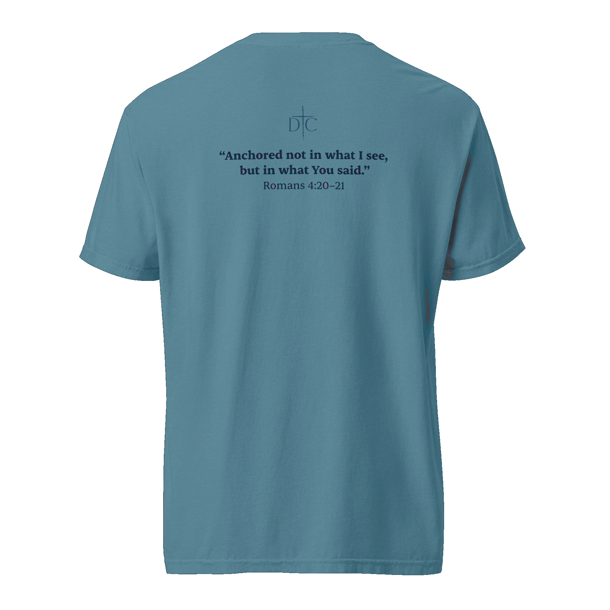 God´s Promises -  Steel Blue Tshirt