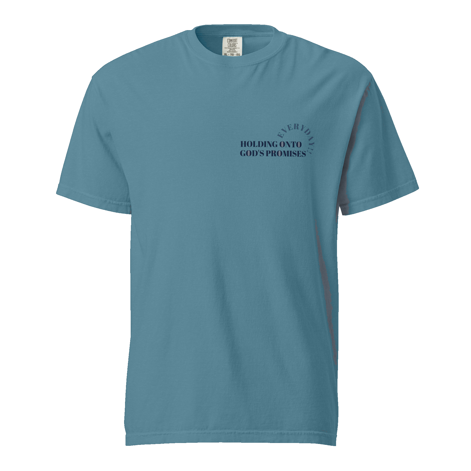 God´s Promises -  Steel Blue Tshirt