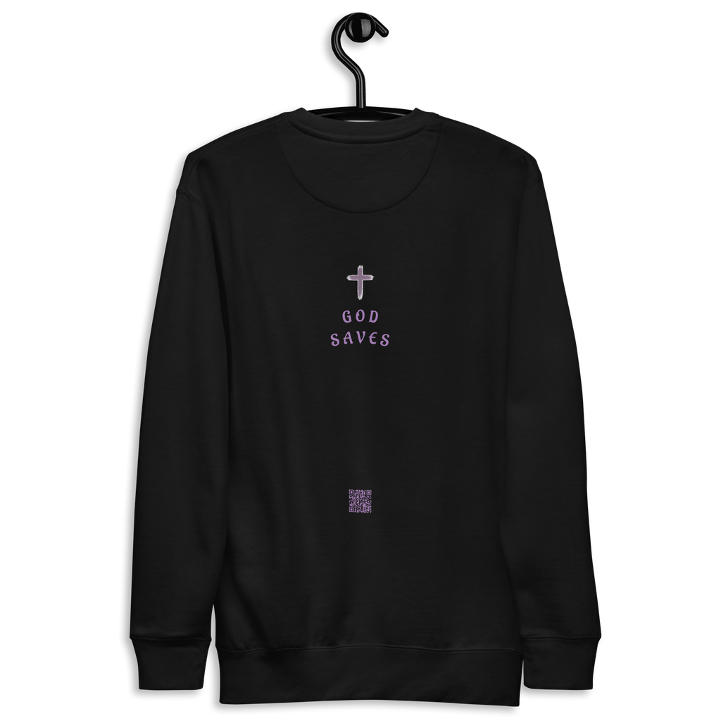 God Saves - Black Sweatshirt
