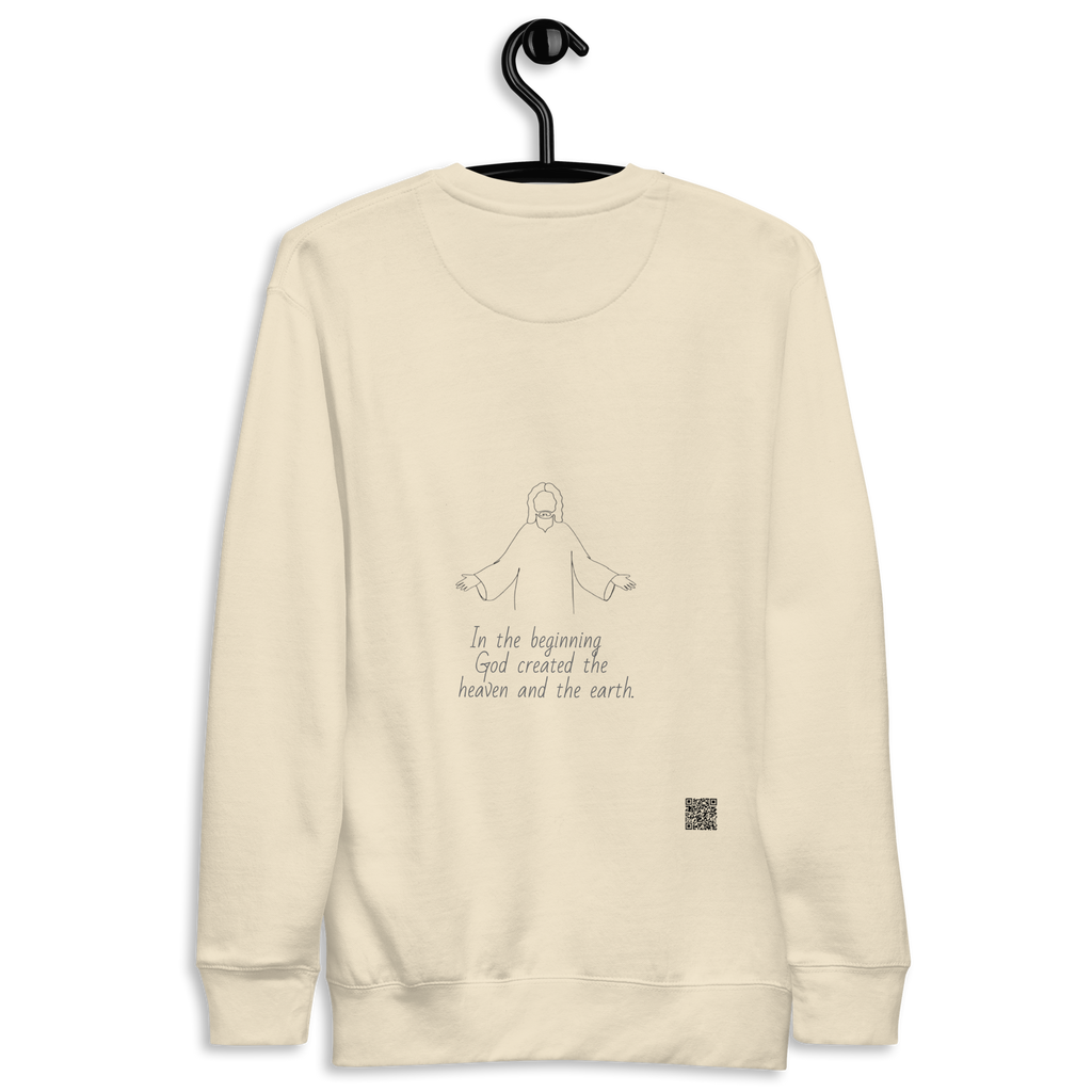 Dressed in Christ - Beige Sweatshirt